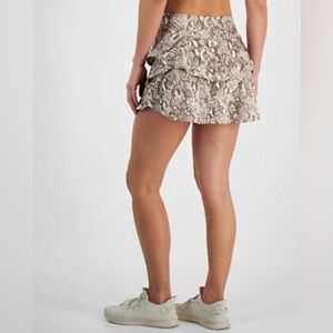 ID Ideology Women's Snake Tiered-Flounce skirt short under size XS